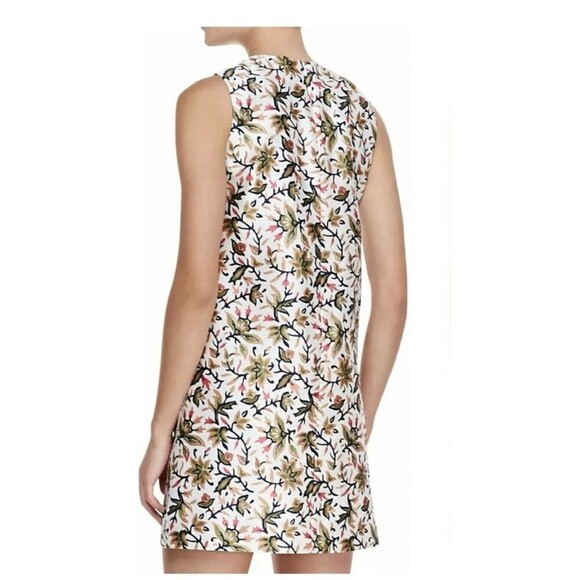 TORY BURCH Esmeralda Floral Vine Dress Size 8 Multicolor NEW Designer Silk - Picture 4 of 12
